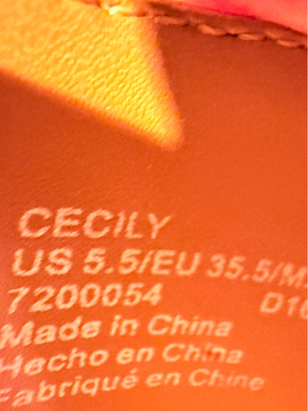 Calvin Klein Gold Metallic Mule Heels‎ Open Toe Slip On 5.5 - Picture 11 of 11